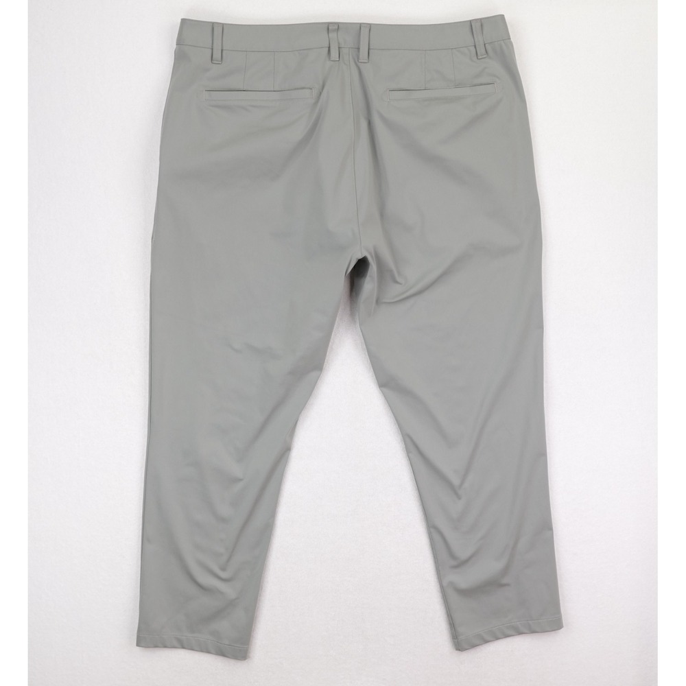 Rhone Commuter‎ Pants Slim Fit Mens 38x28 Light Gray Athleisure Chino Golf - Picture 2 of 13